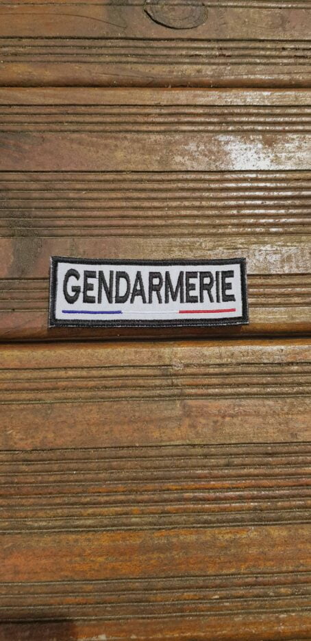 Identifications Gendarmerie Basse Visibilité 22x7cm – Image 4