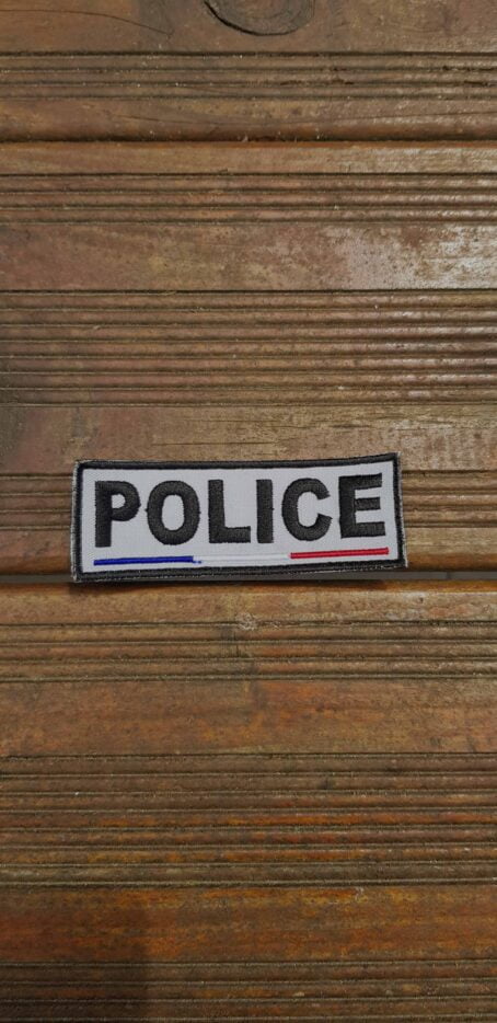 Identifications Police Basse Visibilité 22x7cm – Image 5