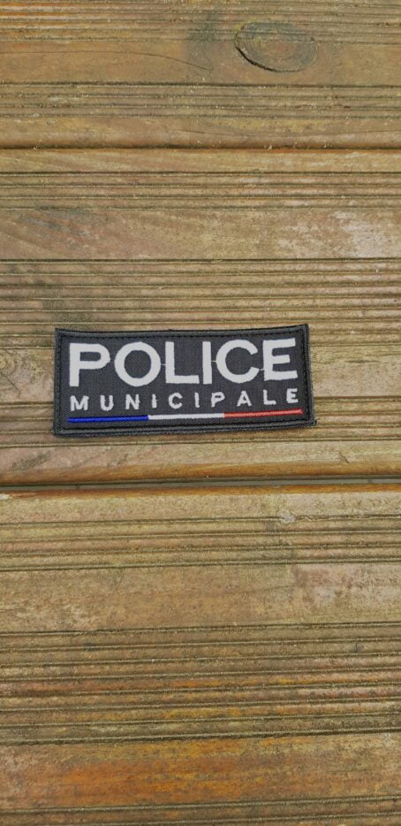 Identifications Police Municipale 22x7cm – Image 5