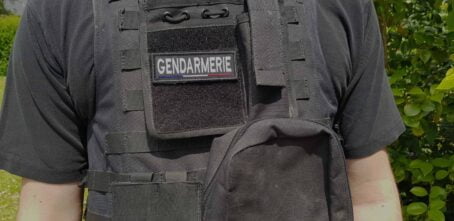 Identifications Gendarmerie 22x7cm – Image 3