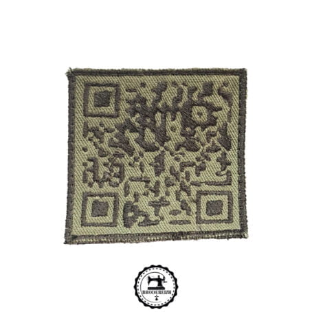 Écusson QR Code 5x5cm